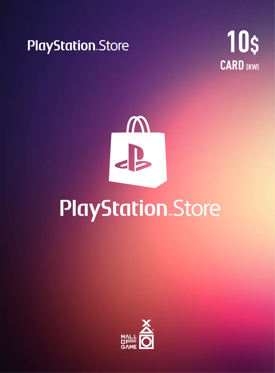 PlayStation™Store USD10 Gift Cards (KW)